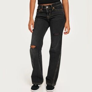 Levi's Premium Women’s Noughties Bootcut Low Rise Zip Fly Jeans Black Size 29x30